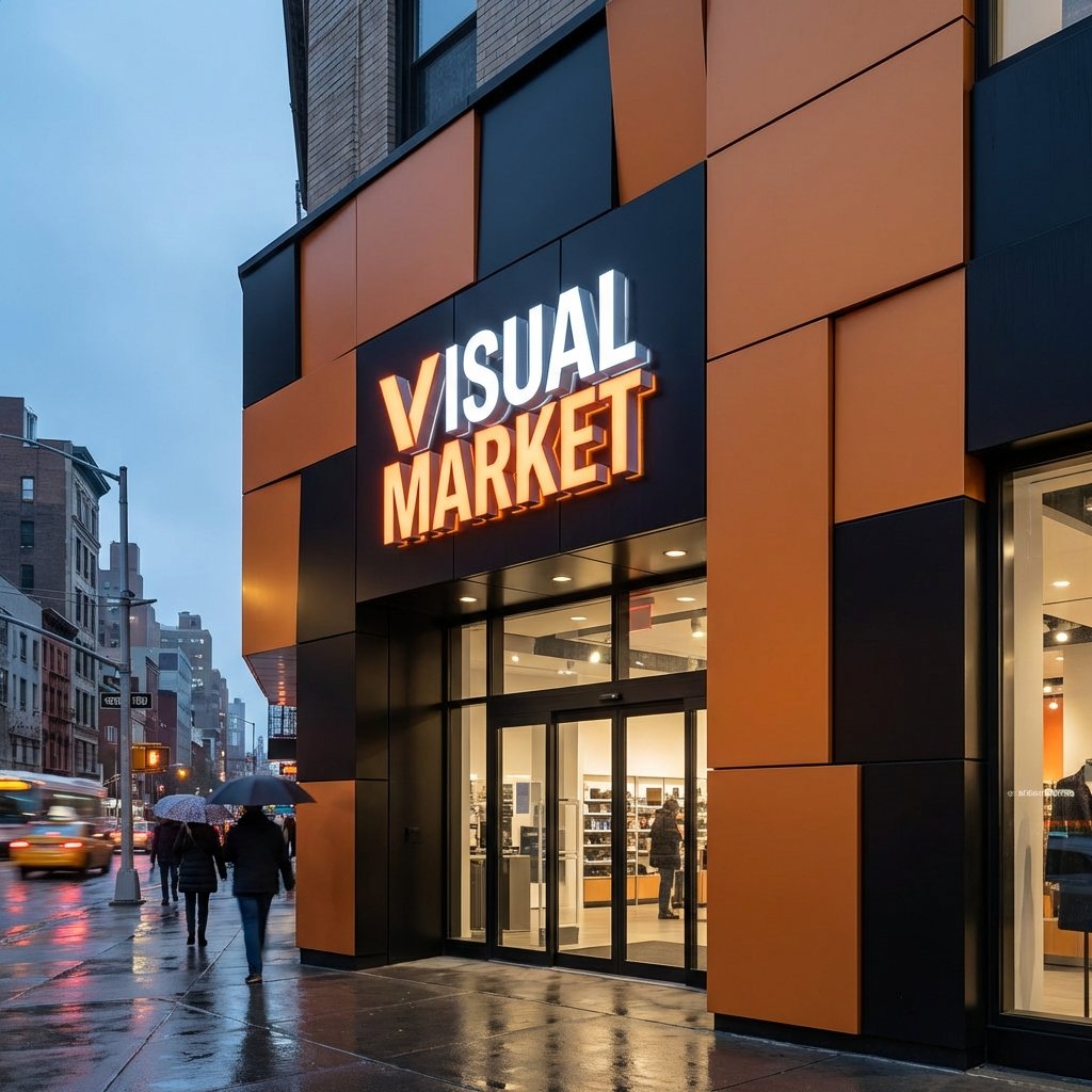 Façade Magasin Alucobond Alger